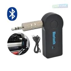 Receptor Bluetooth de Áudio P2 3.5mm Auxiliar para Som de Carro Adaptador com Microfone