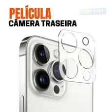 Películas Para Camera de Celular iPhone Motorola Samsung Película Traseira Para Camera de Celular