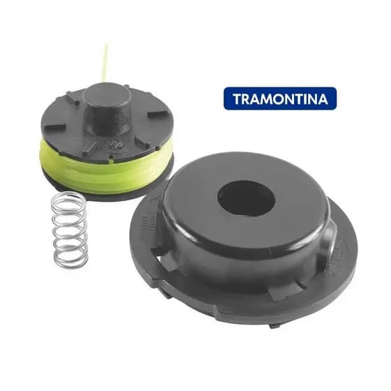 Kit para Aparador de Grama Tramontina com Tampa Mola e Carretel com 1 Fio - Original - 78799648