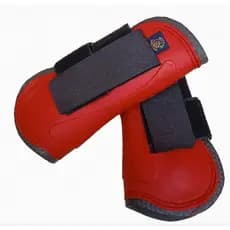caneleira PVC cavalo vaquejada velcro semi profissional