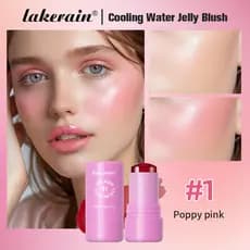 Bastão De Maquiagem Multifuncional 3 Em 1 | Blush Para Lábios E Olhos , Bochechas , Bálsamo Hidratante Colorido , Creme