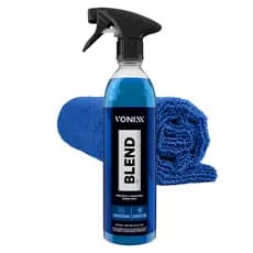 Kit Blend Vonixx Cera Líquida Automotiva Carnauba Silica Spray Brilho e Proteção + Toalha Microfibra