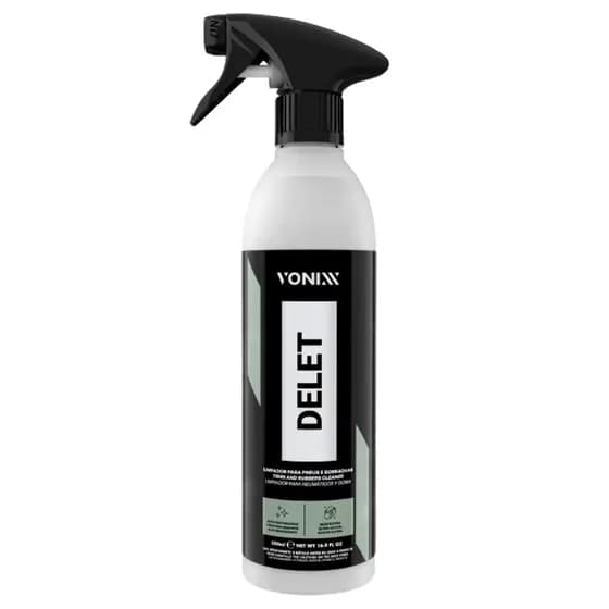 Delet Vonixx Limpador Flotador De Pneus Plásticos Borrachas Farol 500ml