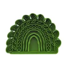 Cortador de Biscoito para Confeitaria e Artesanato Arco Iris Estilizado Boho CT12238