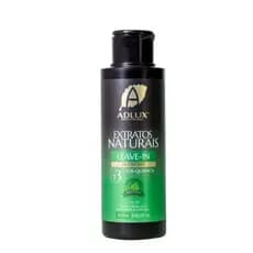 LEAVE IN EXTRATOS NATURAIS ADLUX PASSO 3 PÓS QUÍMICA PROGRESSIVA COLORAÇÃO MANUTENÇÃO CAPILAR