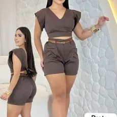 Short Alfaiataria Short social feminino short Alfaiataria para mulher