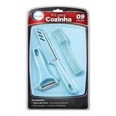 kit para cozinha nove peças, utensílios para cozinha