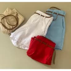 short alfaiataria com cinto feminino short social para mulher short alfaiataria feminino