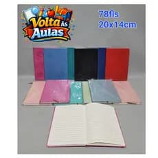 Agenda Com Gliter, Caderno Pequeno, Agenda Feminina, Caderno com glitter