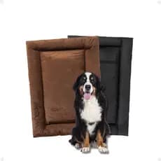 Cama Para Cachorro Caminha Pet Cão Porte Grande 90 x 60 cm Com Zíper Fundo Impermeável Quentinha
