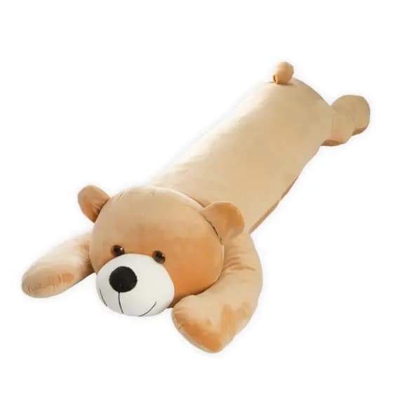 Almofada Travesseiro De Corpo Minhocão Soninho Agarradinho Urso 1,10m Gigante Abraço
