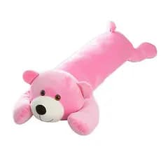 Travesseiro Xuxão Corpo Anatomico Animais Pelúcia Dormir Confortável Urso