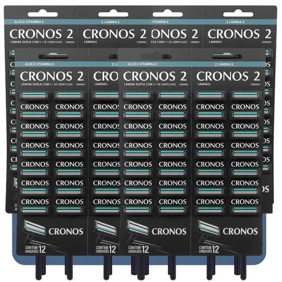 Aparelho De Barbear Descartável Cronos - Com 96un