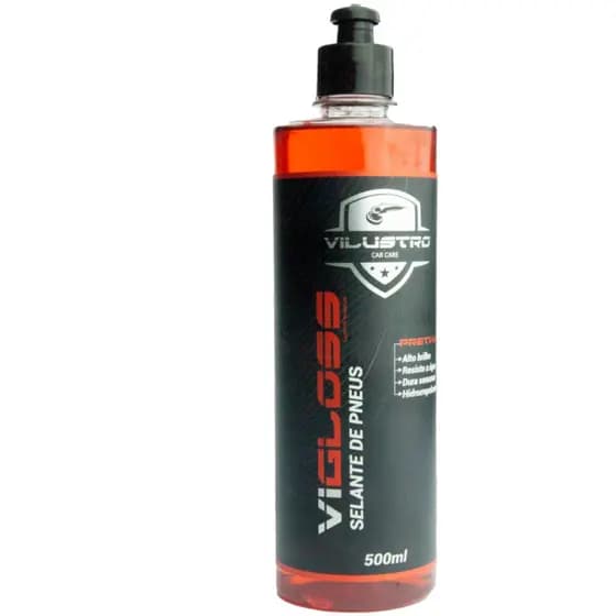Selante de Pneu Pretinho Vigloss 500ml Vilustro