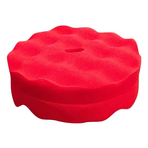 BOINA DE ESPUMA VERMELHA DUPLA FACE 6" LUSTRO SGT