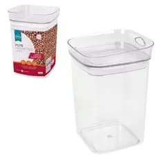 Pote Hermético Resistente Quadrado 950ml Freezer Microondas