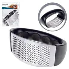 Amassador De Alho Manual Espremedor Triturador Em Aço Inox