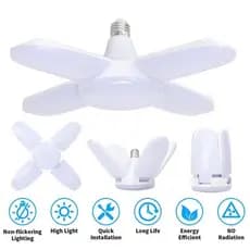 Lâmpada LED 60W em Forma de4 Pétalas
