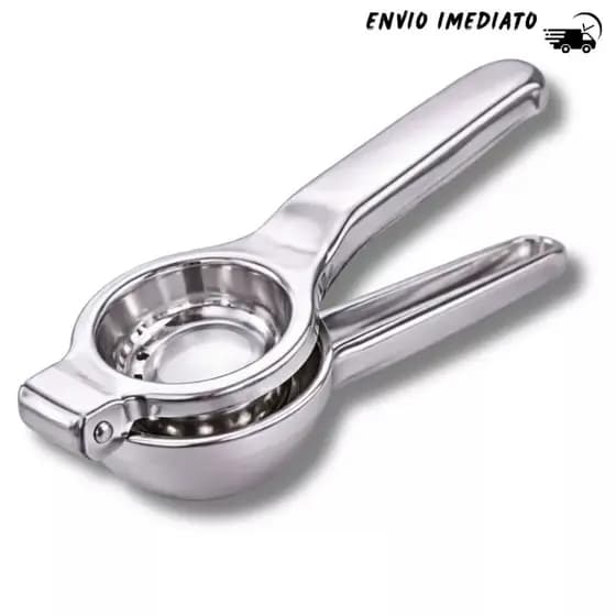 Espremedor de Limão Inox Manual Maciço Super Forte