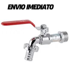 Torneira Esfera com Bico 3/4x 3/4 Jardim Garagem Quintal Tanque de Volta Oferta