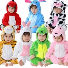 Bebê Unissex Macacão Kigurumi Infantil Bonito Ponto Dinossauro Animal Macacões Recém-Nascidos Dos Desenhos Animados Pija