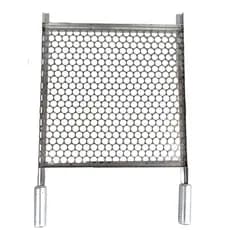 Grelha Moeda Inox 40x40 Inox Cabos Revestidos em Alumínio Térmico
