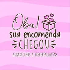 25 Tag Oba sua encomenda chegou 5cm