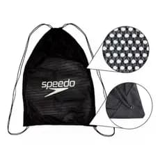 Mochila Sacola Speedo Gym Sack Mesh Esportiva 65x46cm Fios de Inox Resistente