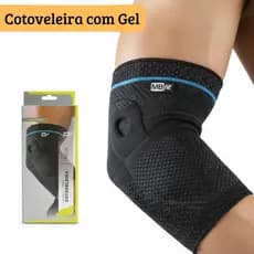 Cotoveleira Elástica com Gel  compressão Ortopédica Esportes