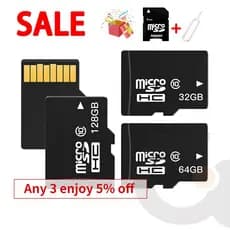 Cartão De Memória Sd Card Classe 10 1GB 2GB 4GB 8GB 16GB 32GB 64GB 128GB 256GB 512GB 1TB Cartão SD