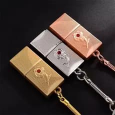Unidade Flash Quadrada De Três Cores De Metal Rosa USB 2.0 De Alta Velocidade 1GB 2GB 4GB 8GB 16GB 32GB 64GB 128GB 2TB