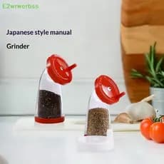 [E2wrwerbss] Moedor Manual De Gergelim , Ferramenta Trituradora De Tempero , De Sal Ou Pimenta Artesanal Para Cozinha Do