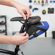 [dddxceeg] Bolsa Traseira Para Mountain Bike À Prova D'água Bicicleta 1 Unidade De Ajuste Universal Ciclistas