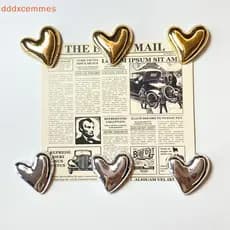 [dddxcemmes] 10 Ímãs De Geladeira Em Formato De Coração , Magnéticos Para Quadros De Mensagens , Decorações De Câmeras ,