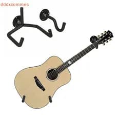 [dddxcemmes] 1 Peça Horizontal Bla Metal Guitarra Montagem Na Parede Cabide Suporte Para Acústica Baixo Violinos Bandoli