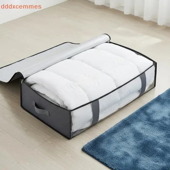 [dddxcemmes] Recipientes De Armazenamento Sob A Cama 4 Pa Roupas nket E Sacos Organizadores De Sapatos Para De Quarto Qu