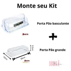 KIT COMBO ESPECIAIS:ECONOMIZE E GANHE MAIS COM COMBOS IMPERDIVEIS PORTA PAO PORTA QUEIJO KEITA