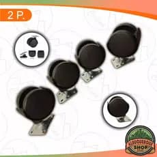 Rodizio Giratório jogo com 4 Rodas para moveis 2 polegadas