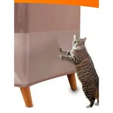 Adesivo Protetor Sofá Anti Arranhão Para Gatos PVC 3M x 23CM