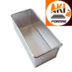 FORMA PARA PÃO E BOLO SUPER FATIA MEDIDA 30X10X10 DE ALUMINIO JA COM NOTA FISCAL (( CAIXA 31X11X11 ))