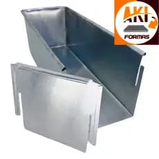 FORMA 30X10X10 FRENTE REMOVIVEL DE ALUMINIO (( CAIXA 34X14X14))