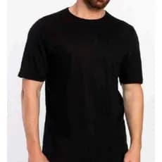 Camiseta básica masculina primavera verão