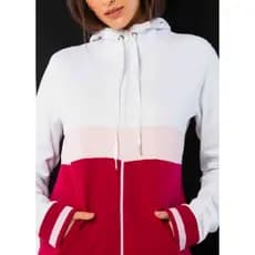 Jaqueta feminina com capuz de moletom adulto outono inverno Tigs Tam M