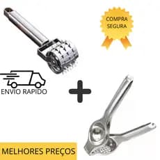 Espremedor de Limão e Amaciador de Carne Em Aço inox Utensílios Cozinha