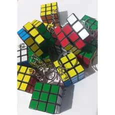 Kit com 120 Chaveiros Cubo Magico