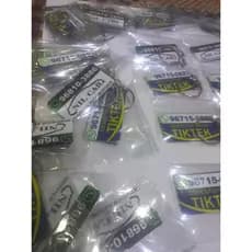 Kit com 40 chaveiros para personalizar com sua logo