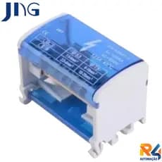 Bloco Distribuição - Jxd 2x7 - (2 Polos/ 7 Conectores)