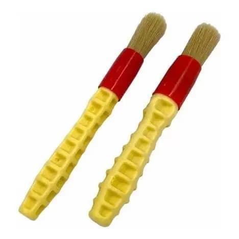 Kit 2 Pincéis para Detalhamento Automotivo Nº6 Roma