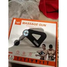 TRIANGULAR PISTOLA MASSAGEM - Muscular Elétrico Portatil Corporal 9 Níveis BM-F1021 - Bivolt