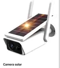 Câmera de Segurança Wi-Fi Energia Solar Full HD Prova Dágua